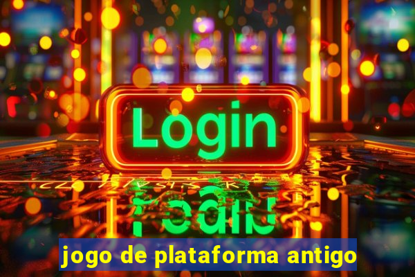 jogo de plataforma antigo